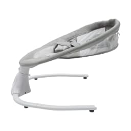 Gray Floor-mounted Automatic Swing Electric Baby Rocking Chair Three-point Harness Holds for Babies Aged 0 To 18 Months