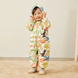 Mini Bala Kids Down Romper Winter Windproof Waterproof Cute Warm Jumpsuit