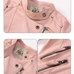 Luxury Kids Children Spring Autumn Leather Jacket for Tweens Girls Casual PU Coat Black Red Pink Color Leather Clothing 2-14 Y