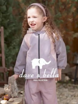 Dave Bella Children Autumn Jackets Girls Boys Coat Casual Kids Clothing Fashion Hoodie Outdoor Long Sleeve Outerwear DB3262598