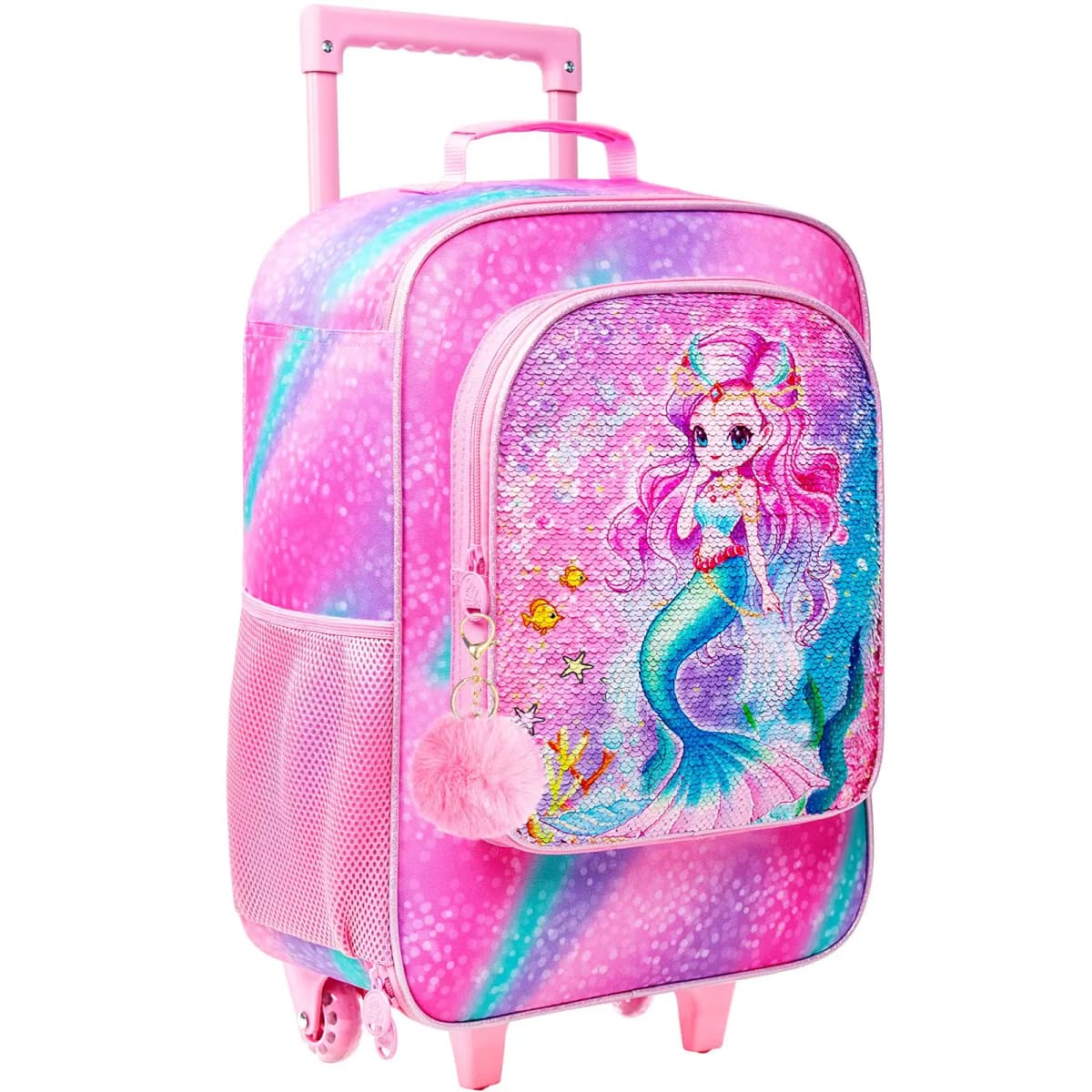 Kids Luggage for Boys Girls, Cute Rolling Wheels Suitcase for Toddler, Children Travel Carry on Suitcase