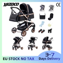 3‑in‑1 Premium Functional Infant Travel Carriage, Swappable Seat Module, Elevated Broad‑View Support Frame, Low‑Effort One‑Action Folding Mechanism, All‑Season Soft Cushion Assembly For Baby Daily Outings And In‑Home Lounge Time