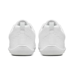 BAXINIER Youth White Lace Up Sneakers Lightweight Breathable Knit Casual Sport Shoes Kids Comfort Daily Walking