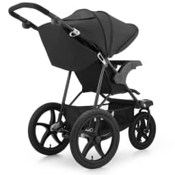 Moby-System Children's Trolley Mountain Running Walk Off-Road Large Pumping Wheels 0M + Folding 5-Point Belts