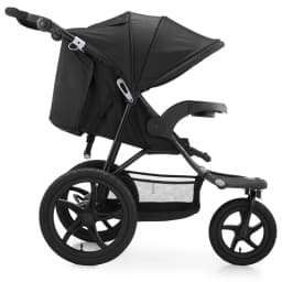 Moby-System Children's Trolley Mountain Running Walk Off-Road Large Pumping Wheels 0M + Folding 5-Point Belts