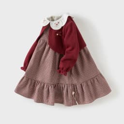 Dave Bella Girls Plaid Dresses Autumn Fake Two Piece Dress Spring Princess Elegant Children One-piece Clothing Fashion DB3262683