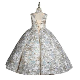 New High-End Evening Dress for Girls, Suitable for Piano Performances, Model Runway Shows, and Princess Performances