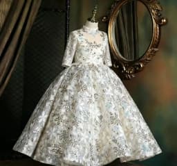 New High-End Evening Dress for Girls, Suitable for Piano Performances, Model Runway Shows, and Princess Performances