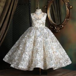 New High-End Evening Dress for Girls, Suitable for Piano Performances, Model Runway Shows, and Princess Performances