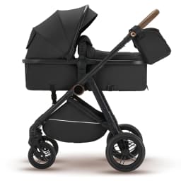 B.Childhood Infant Pushchair Spacious 2 in 1 Stroller Carriage, High View Design, Two-Way Seat, Adjustable Handle Pram for Park Walking