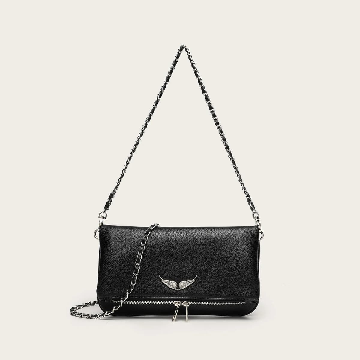 Wing Mini Square Bag for Women, 2026 Fashion Underarm Shoulder & Crossbody Bag, Cute Small Purse, Versatile Chic Handbag