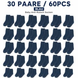 30 Pairs Kids Socks Spring Autumn Solid Color Non Slip Fashionable Sporty Breathable Calf Socks for Indoor Activities