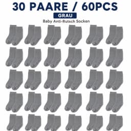 30 Pairs Kids Socks Spring Autumn Solid Color Non Slip Fashionable Sporty Breathable Calf Socks for Indoor Activities