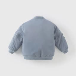 Dave Bella 2024 Winter Boys Parkas Padded Blue Babys Boys Jackets Loose Warm Children Kid Boys Outerwear DB4242846
