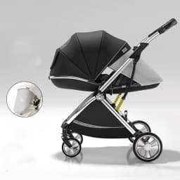 2025 New Lightweight Baby Stroller High View Baby Stroller,foldable,two-way Seat,with Mosquito Net Shock-absorbing Baby Stroller