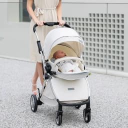 2025 New Lightweight Baby Stroller High View Baby Stroller,foldable,two-way Seat,with Mosquito Net Shock-absorbing Baby Stroller