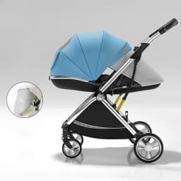 2025 New Lightweight Baby Stroller High View Baby Stroller,foldable,two-way Seat,with Mosquito Net Shock-absorbing Baby Stroller