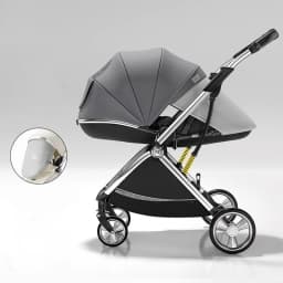 2025 New Lightweight Baby Stroller High View Baby Stroller,foldable,two-way Seat,with Mosquito Net Shock-absorbing Baby Stroller