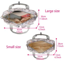 LEQUEEN 2pcs Mama Tote Bag Multi-functional Maternity Mommy Large Capacity Bag Baby Nappy Organizer Stroller Bag Diaper Handbag