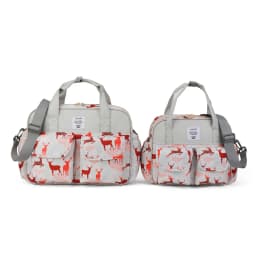 LEQUEEN 2pcs Mama Tote Bag Multi-functional Maternity Mommy Large Capacity Bag Baby Nappy Organizer Stroller Bag Diaper Handbag