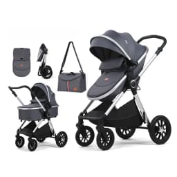 2in1 Newborn Baby Stroller, High Landscape Baby Stroller, Multifunctional Baby Stroller, Safe and Convenient, Can Sit or Lie Dow