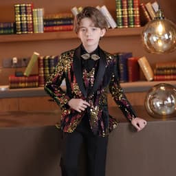 Boys Suit Set for Wedding suit Formal Suit For Boy Classic Tuxedo Children Dresses Korean Suits Piano Performance Costume