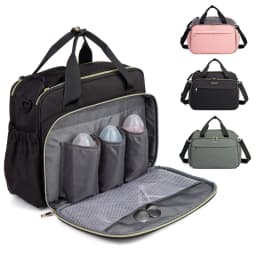 LEQUEEN Baby Diaper Bag Large Capacity Bag for Moms Baby Stroller Organizer Travel Mother Maternity Bags for Baby Women Handbag