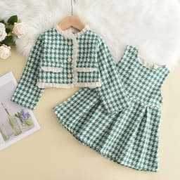 Bear Leader Baby Girls Clothes Set Autumn Winter Cartoon Grape Clothing Set New Kids Knitted Sweet Outfit Children Clothes Suit