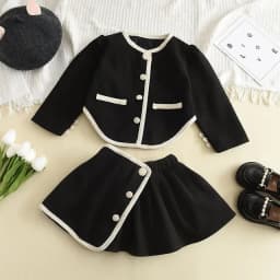 Bear Leader Baby Girls Clothes Set Autumn Winter Cartoon Grape Clothing Set New Kids Knitted Sweet Outfit Children Clothes Suit