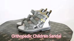 Children Summer Sandals Princepard Kids Girls Boys Orthopedic Shoes High Top Arch Support Varus Valgus Footwear