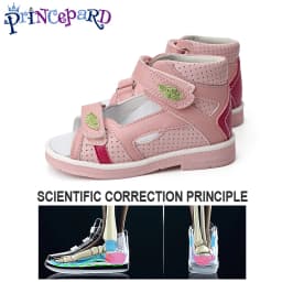 Children Summer Sandals Princepard Kids Girls Boys Orthopedic Shoes High Top Arch Support Varus Valgus Footwear