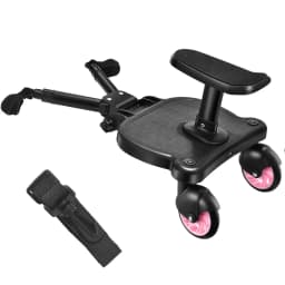 Universal Baby Stroller Accessories Strollers Step Board Adapter with Seat Twins Scooter Baby Accessories Baby Pram Hitchhiker
