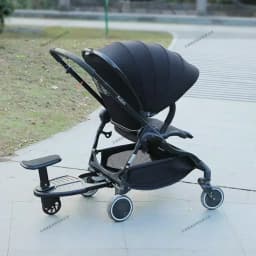 Universal Baby Stroller Accessories Strollers Step Board Adapter with Seat Twins Scooter Baby Accessories Baby Pram Hitchhiker