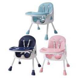 Kids High Chair Baby High Chairs from Birth Children's High Chair with Tray for Eating Baby Eating Chair Height Adjustable
