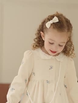 Dave Bella Girls Baby  Princess Dress Autumn Sweet Cute Elegant Children's Long Sleeve Dress Gentle Wallet Party DB3253501