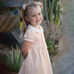 Dave Bella Girls Cotton Dress Autumn Spring Short Sleeve Kids Gentle Soft Dresses Outdoor Pink Sweet Children Clothing DB2252215