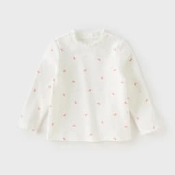 Dave Bella Girls' Long Sleeve T-shirt Autumn Winter Baby Girls' Soft Comfortable Shirt Children's Trendy Outing Top DB4253810