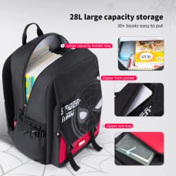 Disney MARVEL Spider-Man Ultra-Lightweight Breathable Polyester Fibre School Bag Backpack Children's Bag