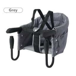 Hook-On Chair Fold-Flat Storage and Tight Fixing Clip on High Chair for Babies Toddlers Portable Booster Seat for Home Dining