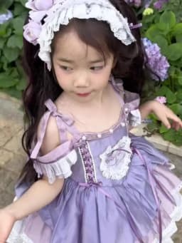 Ins Party Dress for Girls Handmade Boutique Quality Wedding Costume for Girls Dresses for Lolita for Girls Bridesmaid Dress