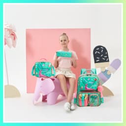 Cute Backpack for Girls Backpacks for Elementary Preschool Students Kids School Cute Backpack Lunch Bag and Penbag