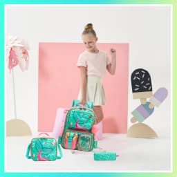 Cute Backpack for Girls Backpacks for Elementary Preschool Students Kids School Cute Backpack Lunch Bag and Penbag