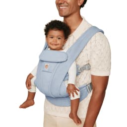 Egobaby Omini the 360 Is a Breathable Mesh Baby Carrier with Ventilation All Around. Designed for Infants to Toddlers. Features Lumbar Support.