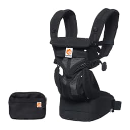 Egobaby Omini the 360 Is a Breathable Mesh Baby Carrier with Ventilation All Around. Designed for Infants to Toddlers. Features Lumbar Support.