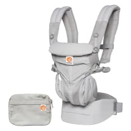 Egobaby Omini the 360 Is a Breathable Mesh Baby Carrier with Ventilation All Around. Designed for Infants to Toddlers. Features Lumbar Support.