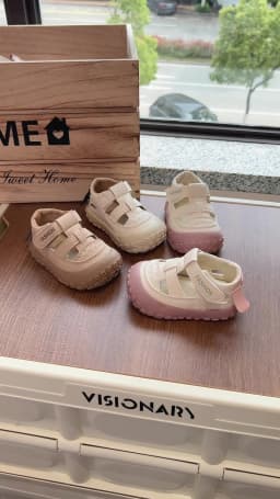 PU Leather Summer Sandals For Children Cute Dog Boy's Girl's Sandals Anti-slippery Ergonomics Barefoot Sandals For Children