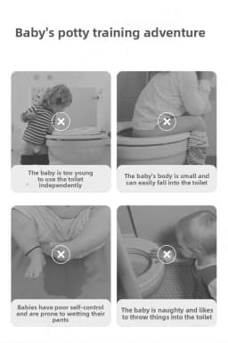 Toddler Toilet Training Seat with Step Lad | Adjustable Height Potty Training Chair for Kids, Anti-Slip & Easy to Clean