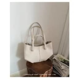 Simple Minimalist Diaper Bags For Women Elegant Designer Leather Tote Bag Vintage Trendy Luxury Commuter Bag