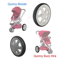 Custom Rear Tire Each For Quinny Moodd Or Buzz Xtra Back Wheel All Terrian Trye Cove With Tread DIY Baby Buggy Accessories