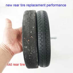 Custom Rear Tire Each For Quinny Moodd Or Buzz Xtra Back Wheel All Terrian Trye Cove With Tread DIY Baby Buggy Accessories